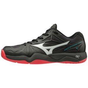 Mizuno Wave Intense Tour 5 AC Womens Tennis Shoes Canada - Black